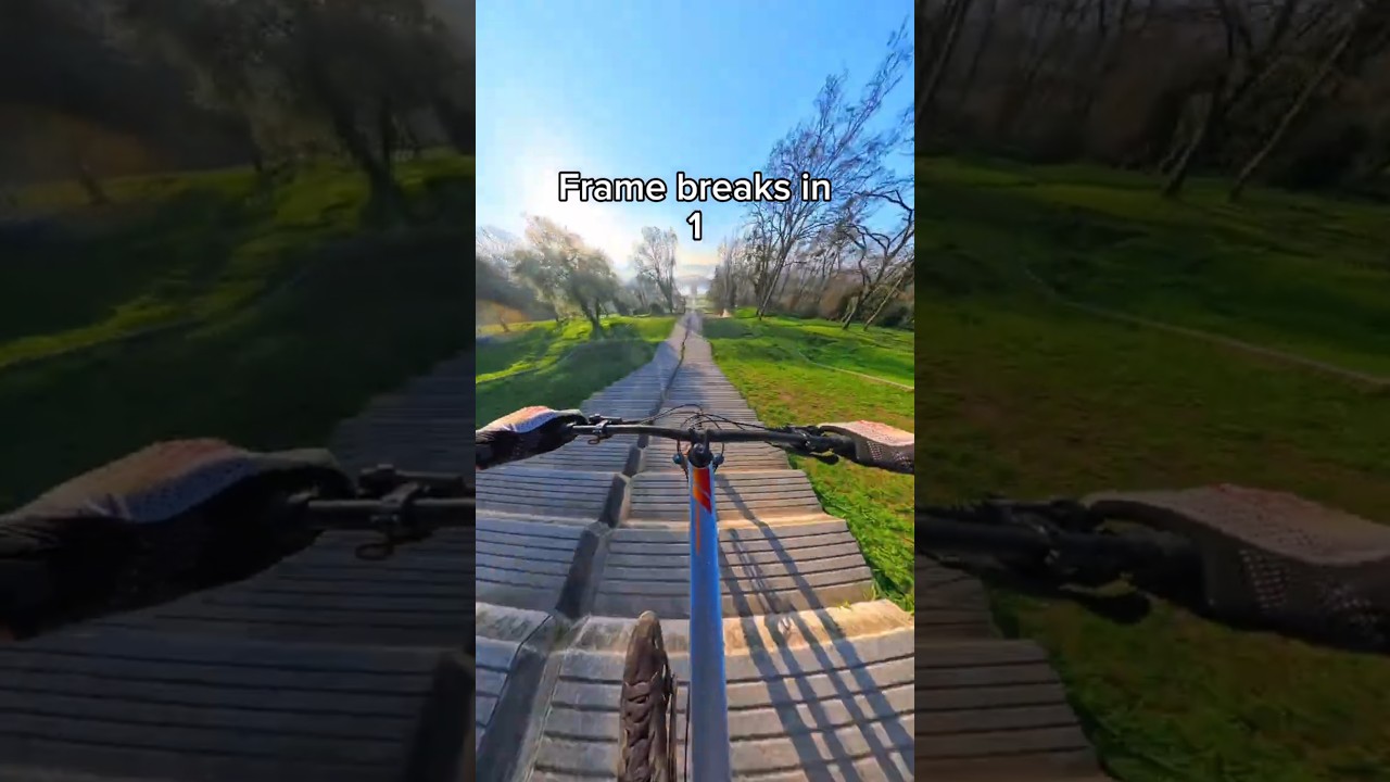 That wasnt planned #bike #mtb