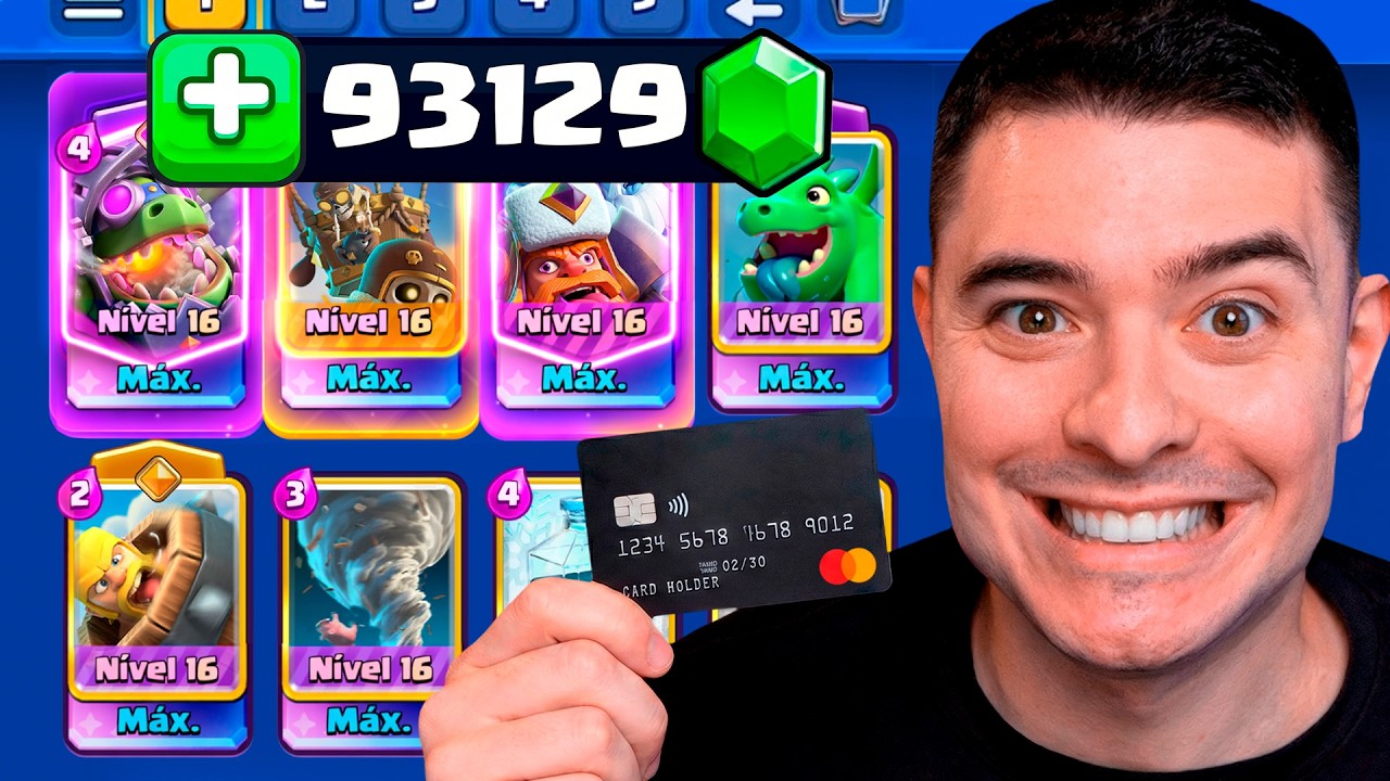 GEMEI A CONTA DE INSCRITOS NO CLASH ROYALE!