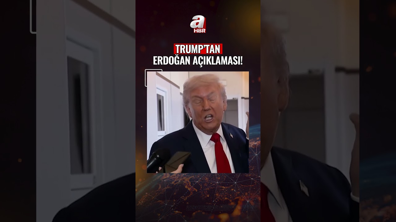 Trump'tan Başkan Erdoğan'a Övgü Dolu Sözler! "ERDOĞAN HARİKA İŞLER ÇIKARDI" #haber #shorts
