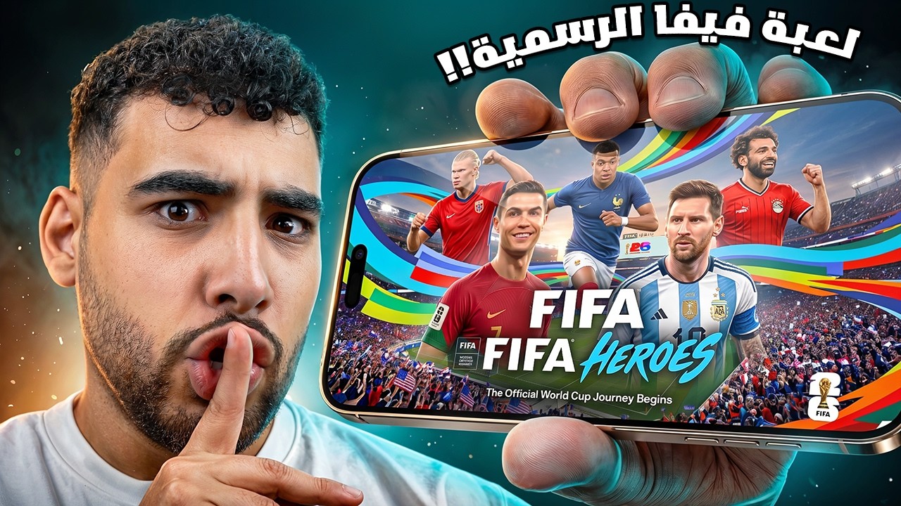 لعبت لعبه فيفا الرسميه لكأس العالم ٢٠٢٦😱🔥