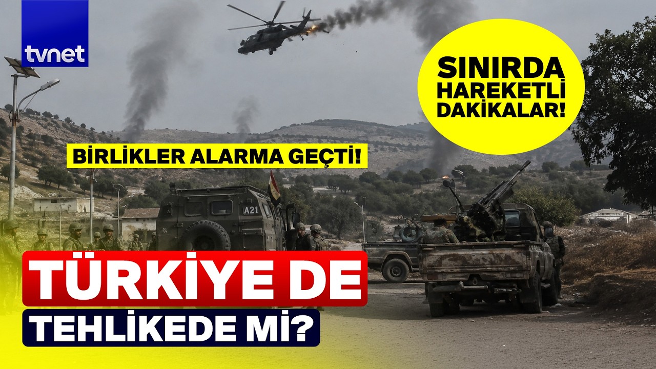 Helikopter hedef alındı:  BİRLİKLER TEYAKKUZA GEÇİRİLDİ!