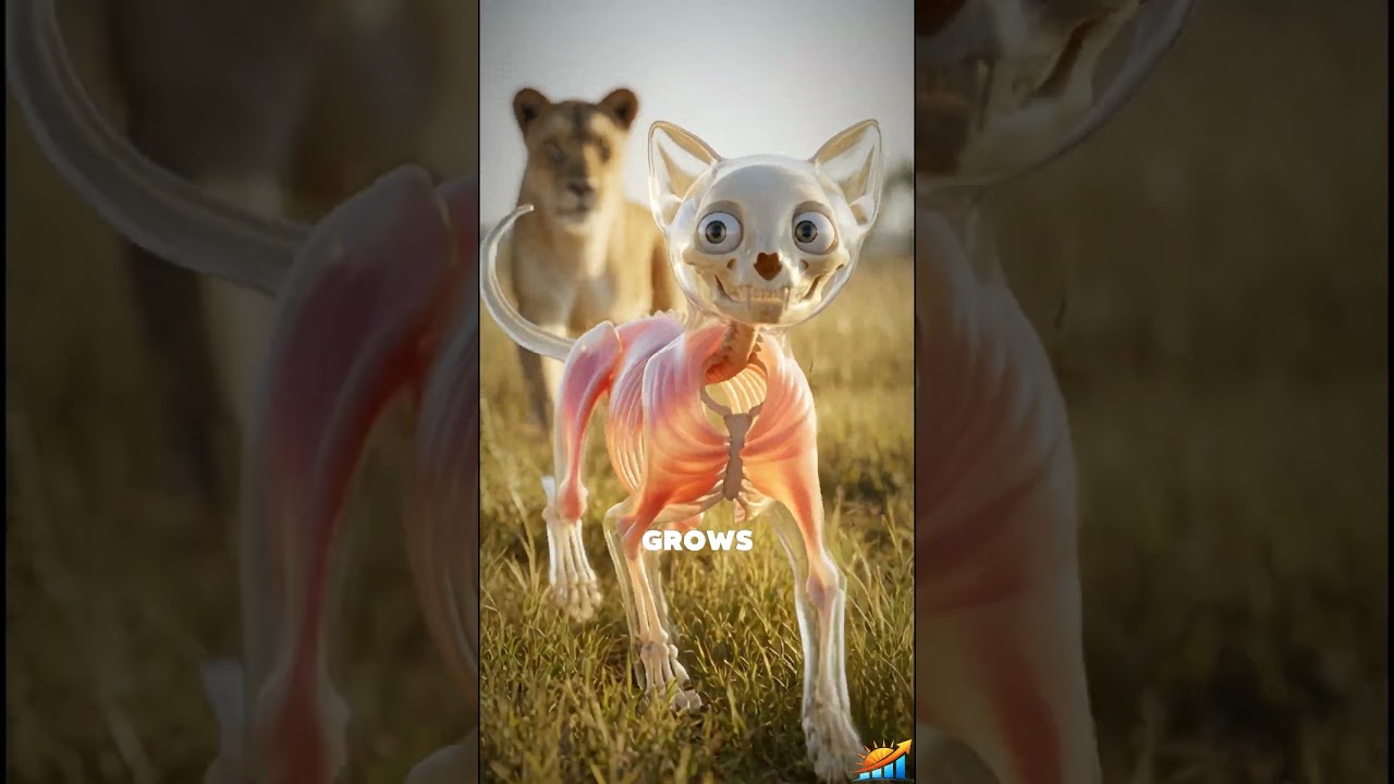 What If Your Kitten Was Raised by Lions?