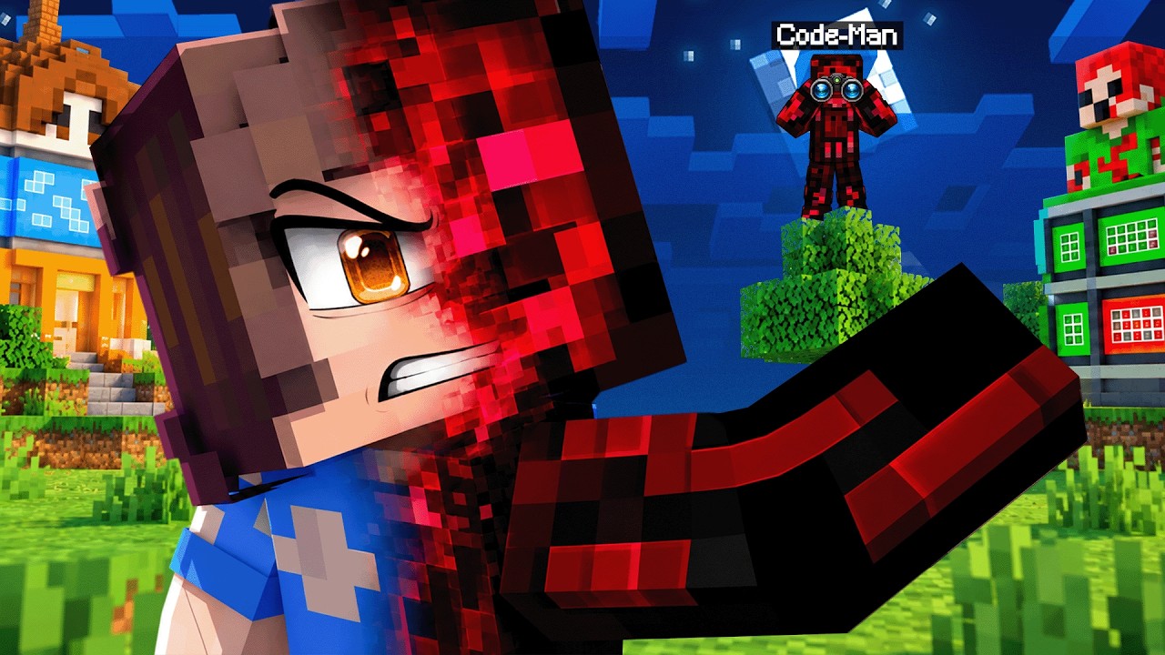 CODE-MAN Virüsüne Yakalandım (Minecraft)