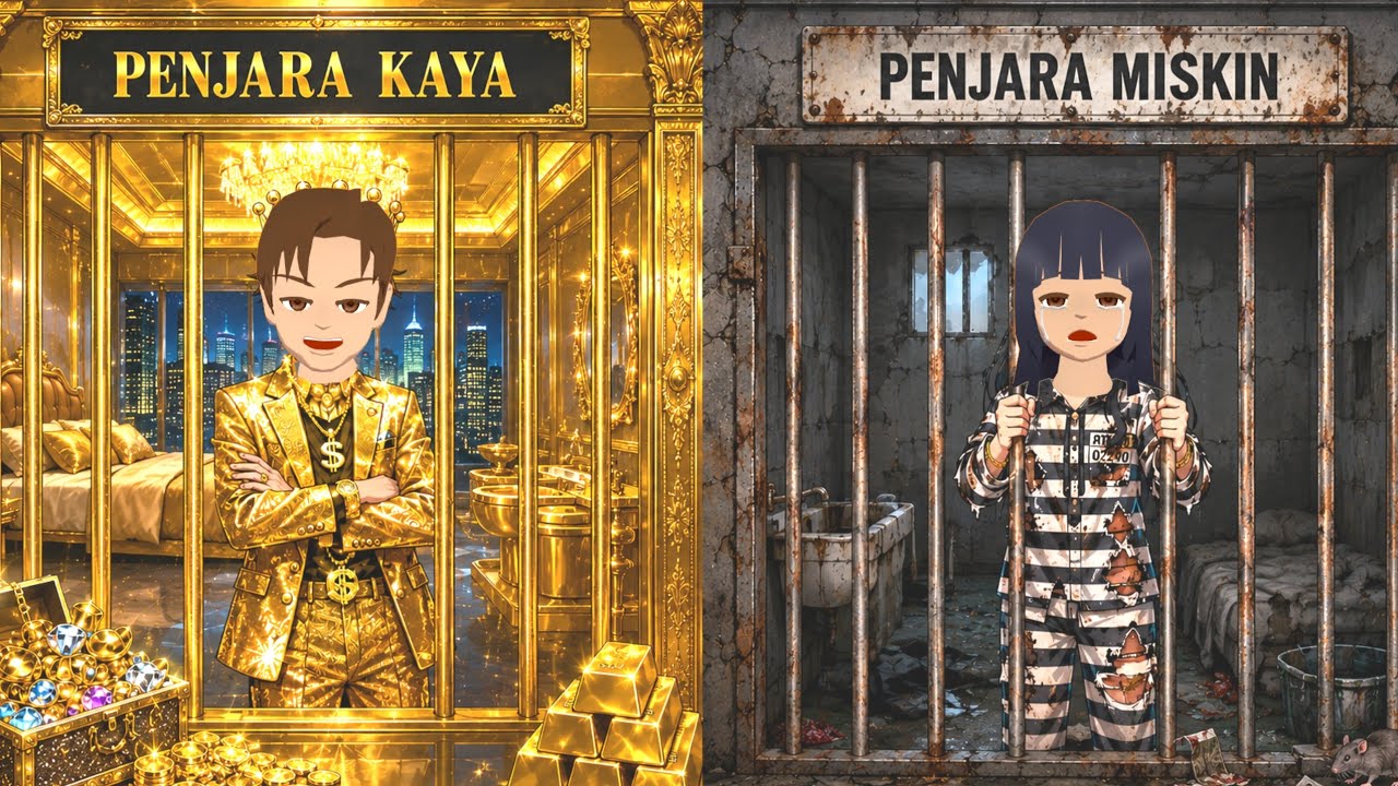 YUTA MASUK PENJARA KAYA MIO MASUK PENJARA MISKIN || SAKURA SCHOOL SIMULATOR DRAMA 