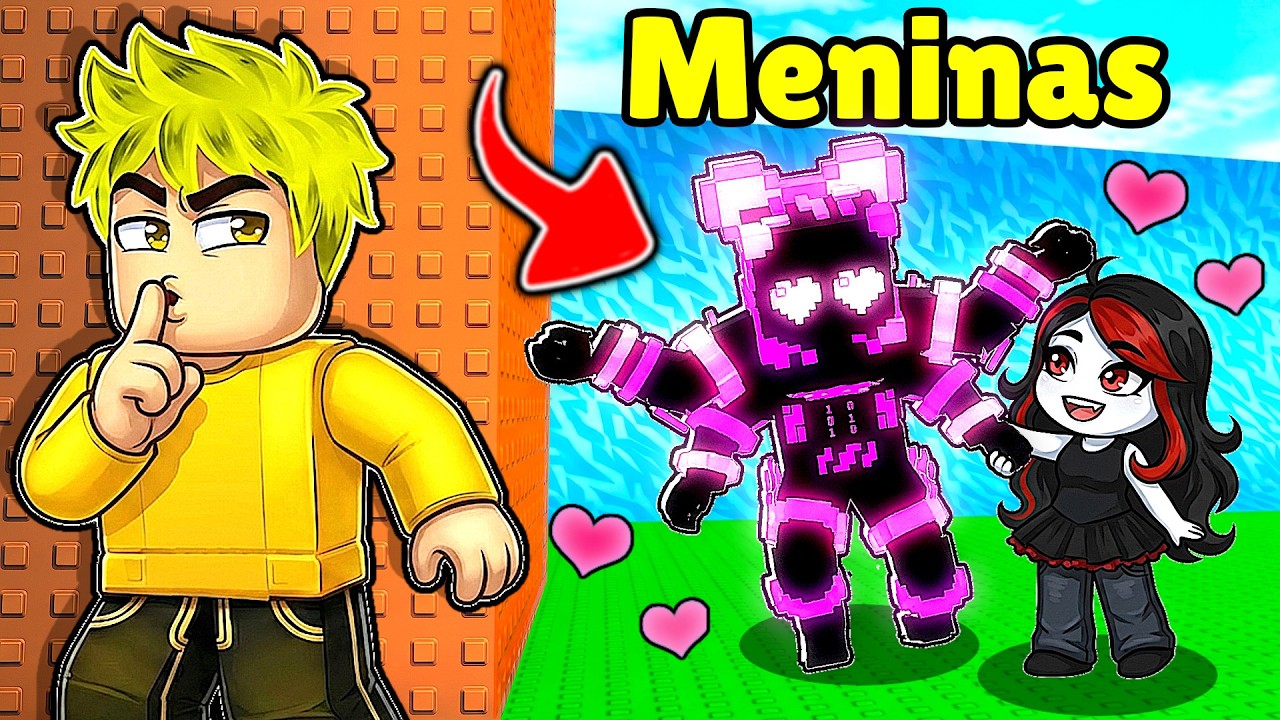 ENTREI EM UM SERVIDOR PARA MENINAS NO FUJA DO TSUNAMI PARA BRAINROTS