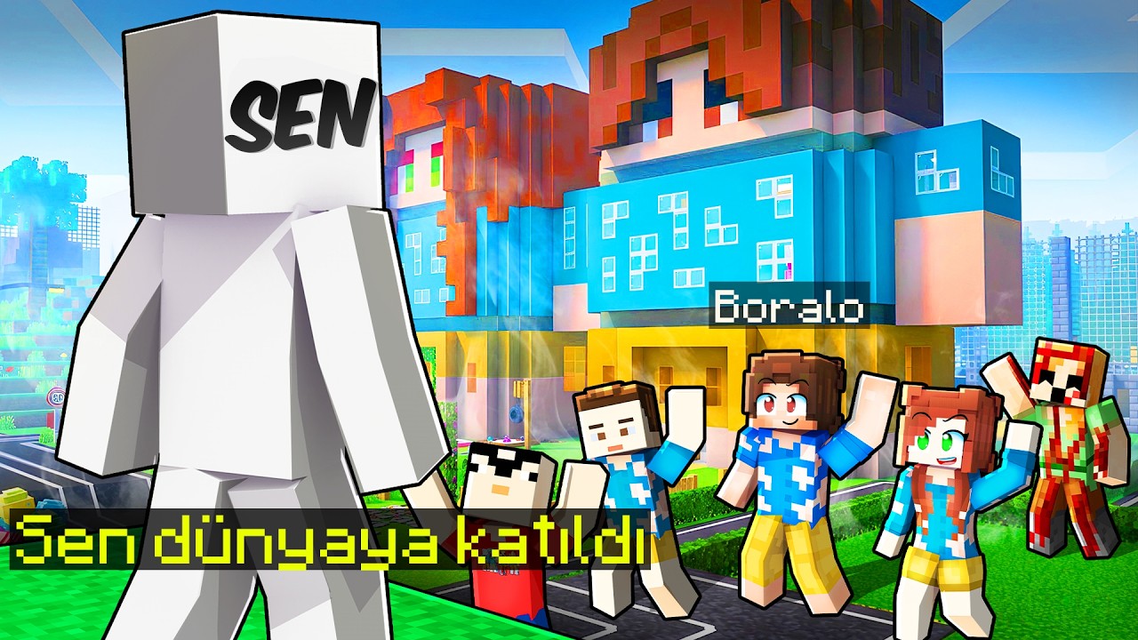 SEN BoraLo Köyüne Katıldın! - Minecraft