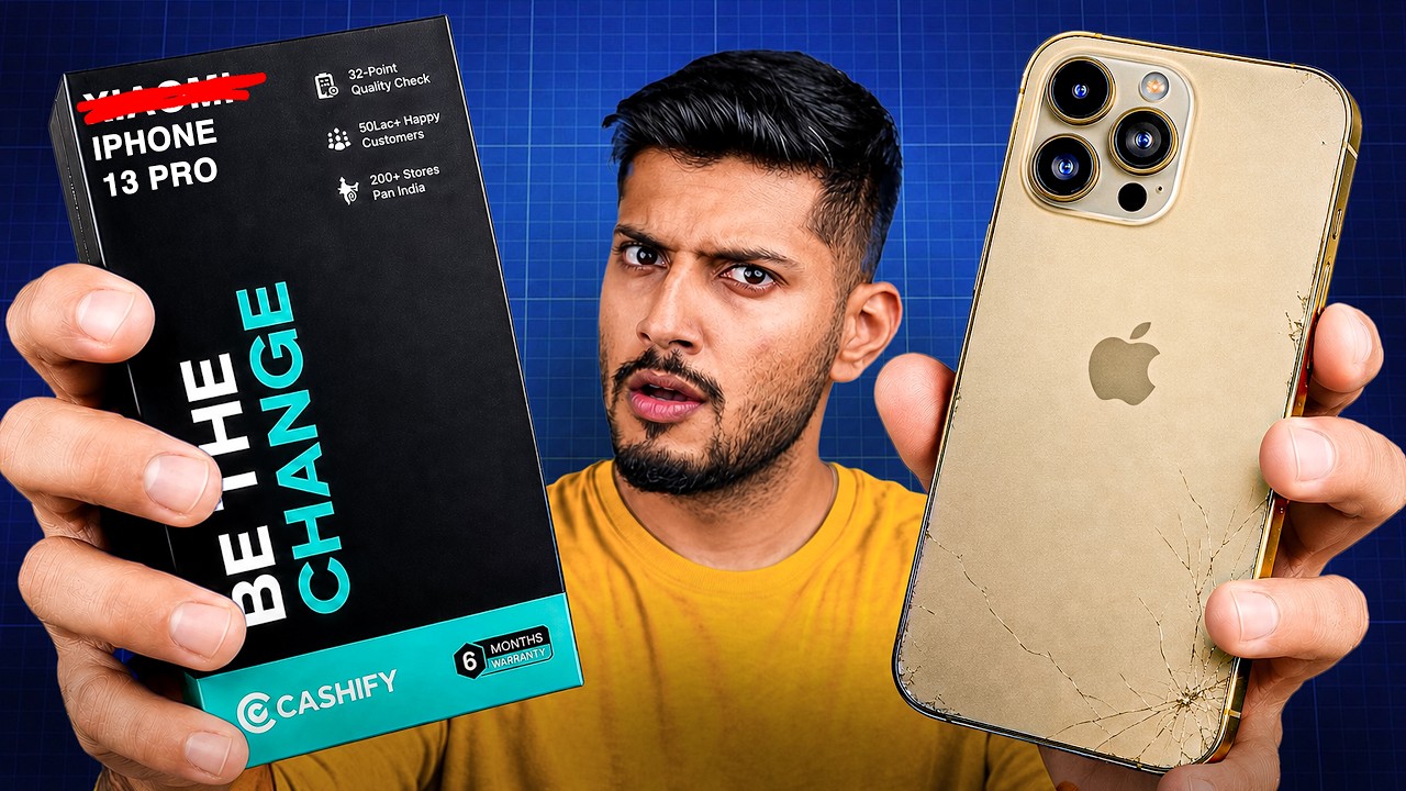 I Bought Refurbished iPhone from Cashify !  * 13 Pro *
