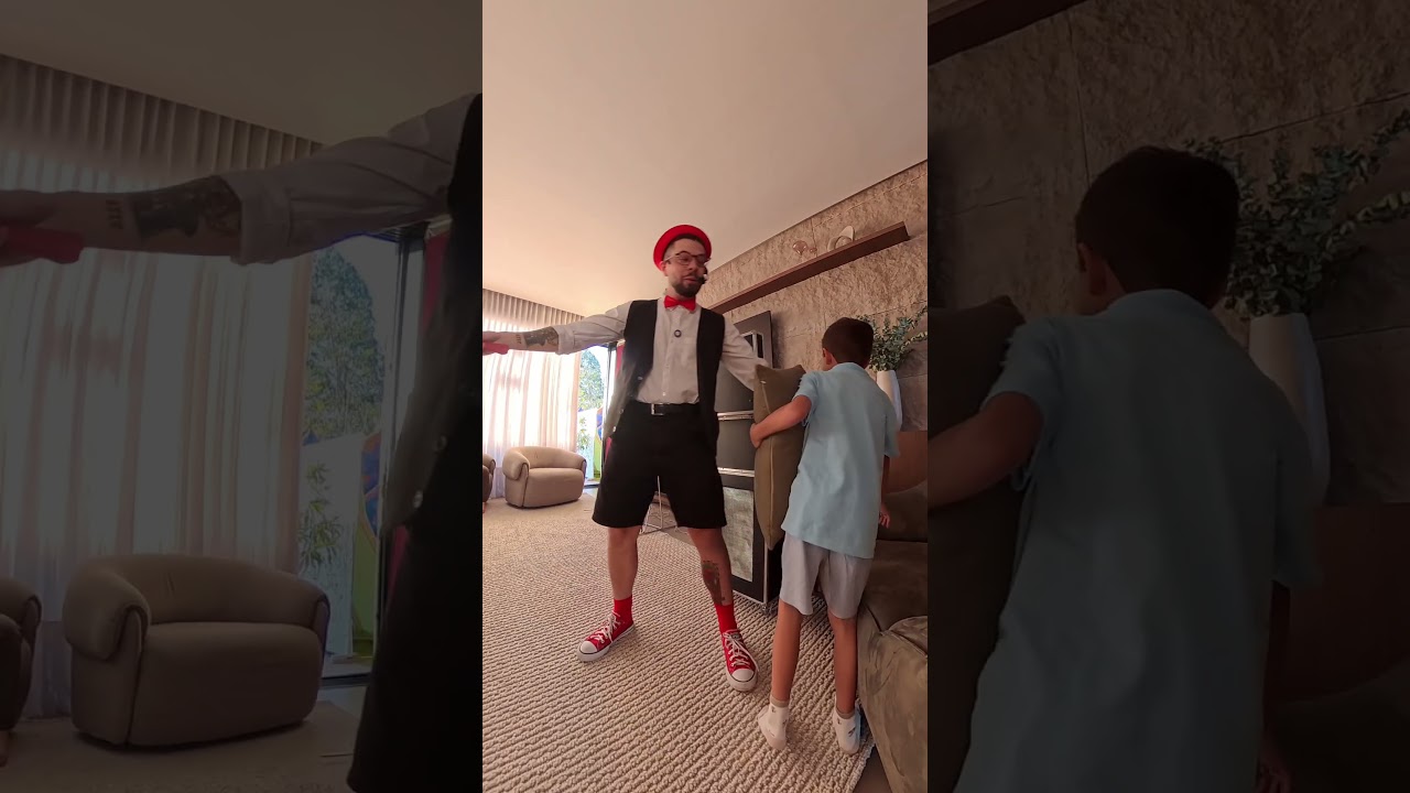 O Mathias virou o Mister M 😂😅