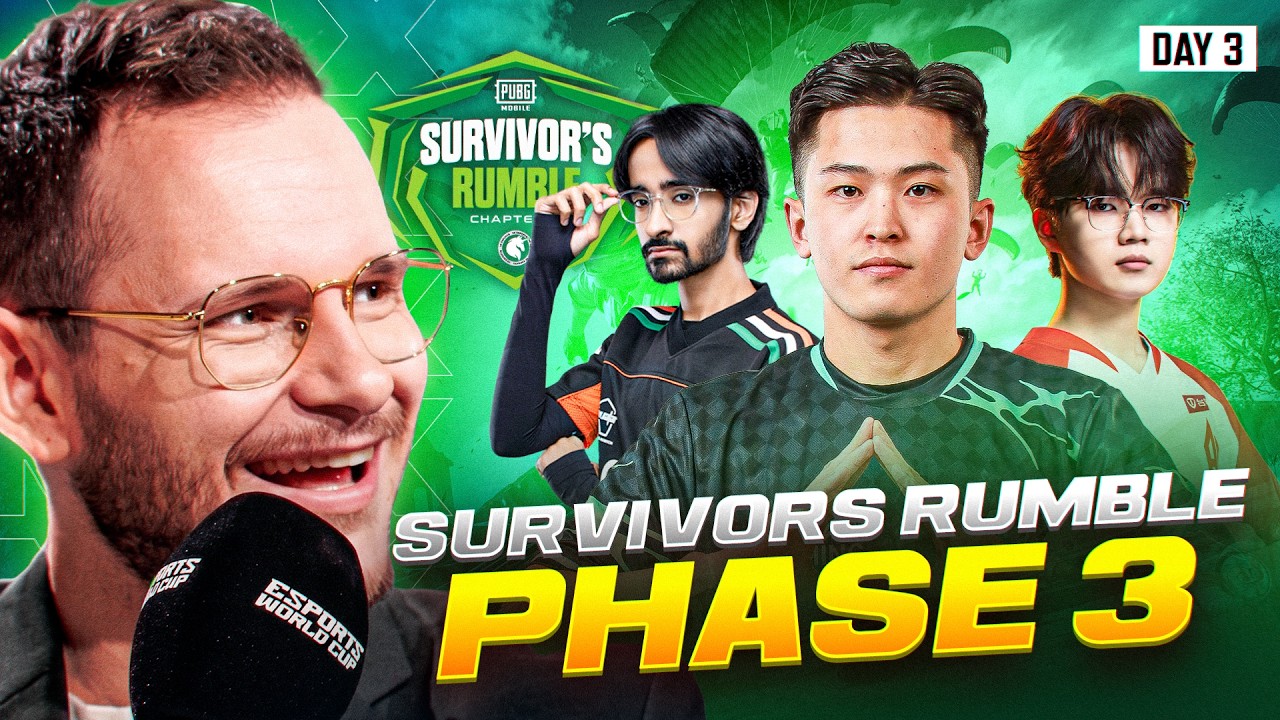 [ENG] SURVIVOR'S RUMBLE | Phase 3 | Day 3 | Watch Party