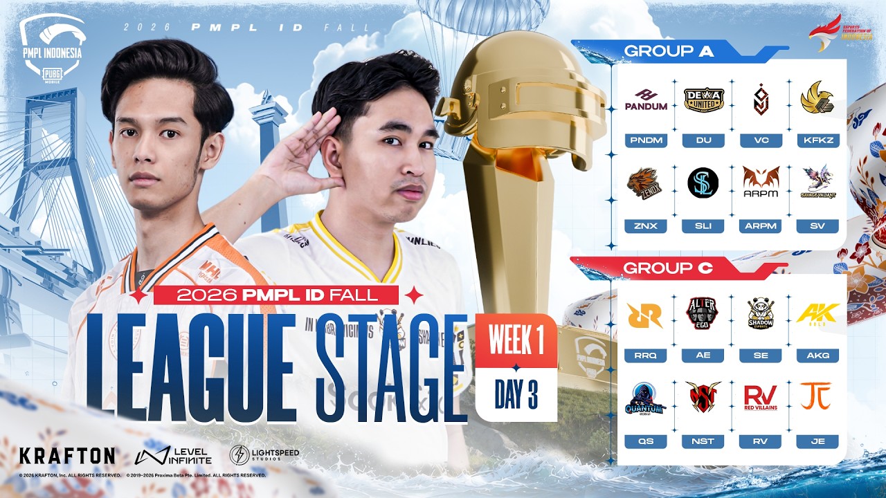 [ID] 2026 PMPL ID Fall League stage | Week 1 Day 3