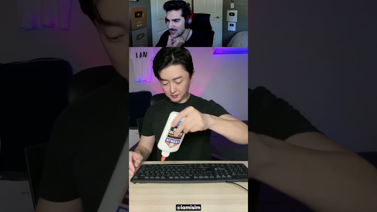 Cleaning Keyboard Lifehack! 😯 @iamisim - Published by DNZio Plus
