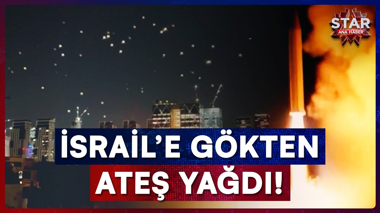 İran, İsrail'i Hipersonik 'Hürremşehir-4' Füzesi ile Vurdu | Star Ana Haber