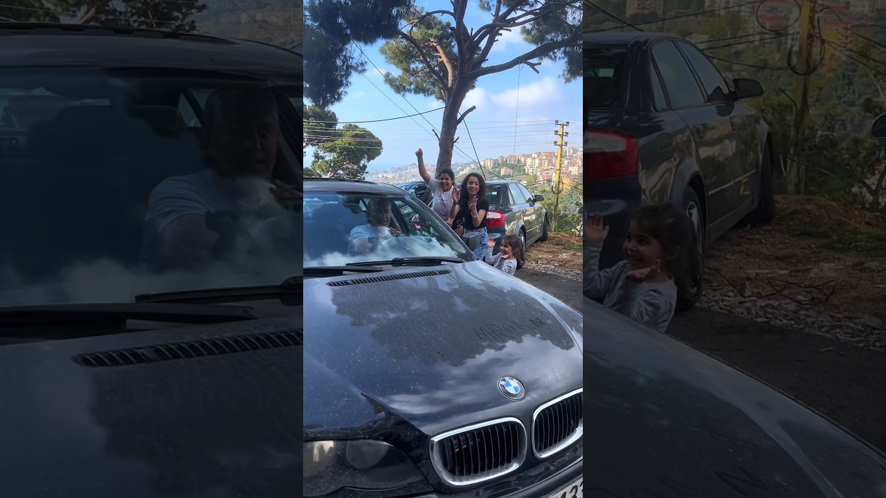 صاحب لBMW رقص ولاد الحي بس لين😱 #youtubeshorts #shortvideo #اكسبلور #comedy ##shorts #viral