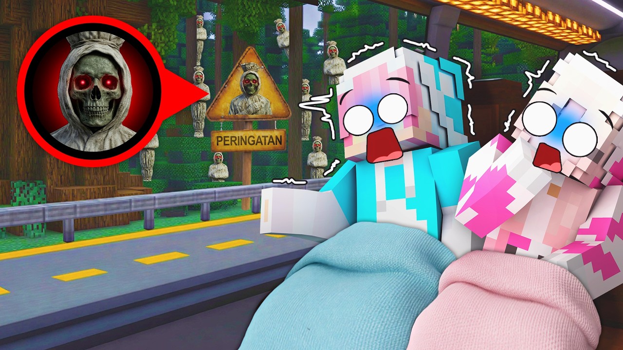 KABUR !! KALAU KALIAN MELIHAT SIGN BERGAMBAR POCONG !! Feat @sapipurba Minecraft