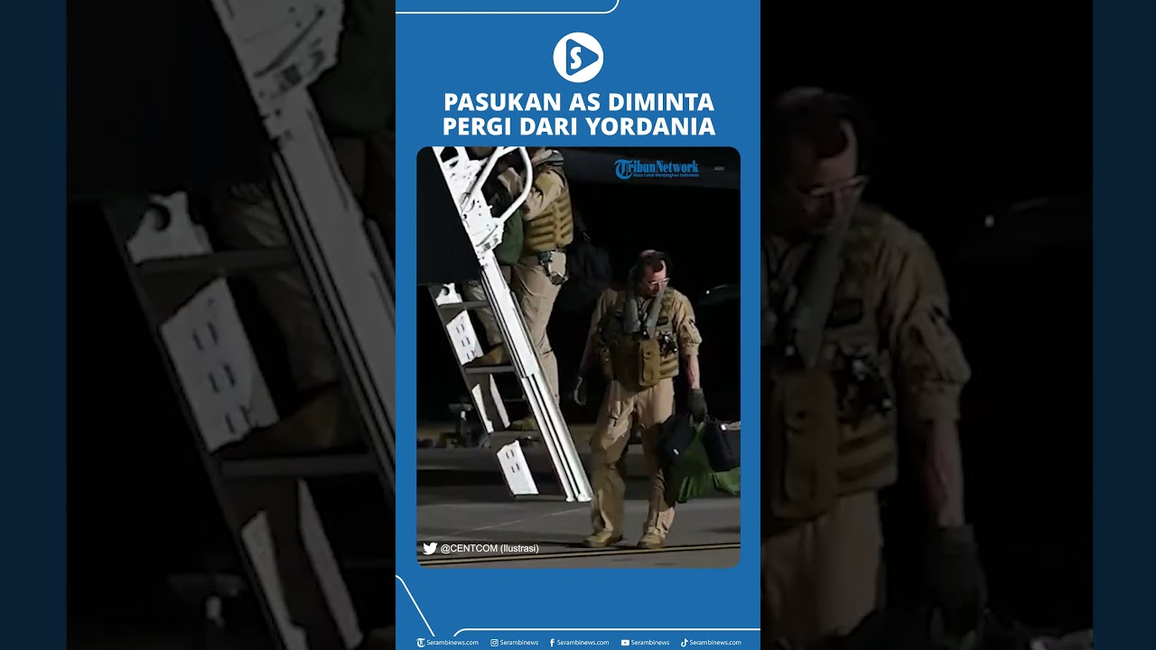 Pasukan AS Diminta Pergi dari Yordania