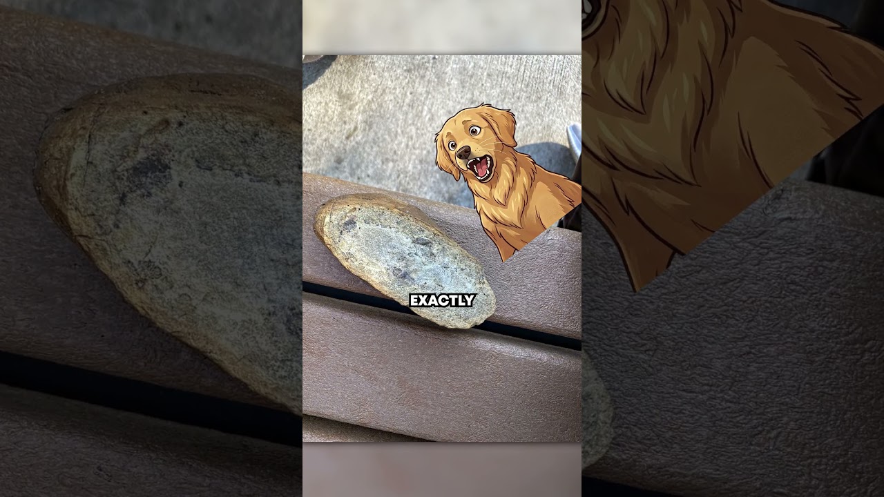 When you find a rock that looks like a bread 🐶