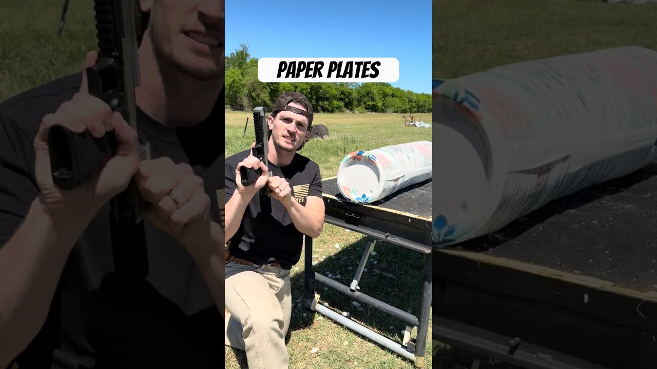 How Many Paper Plates Does it Take to Stop a Bullet?