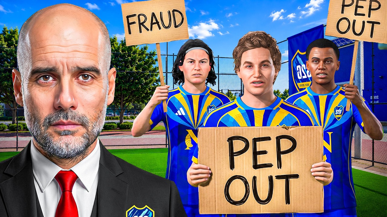 Players Protest Against Pep Guardiola…