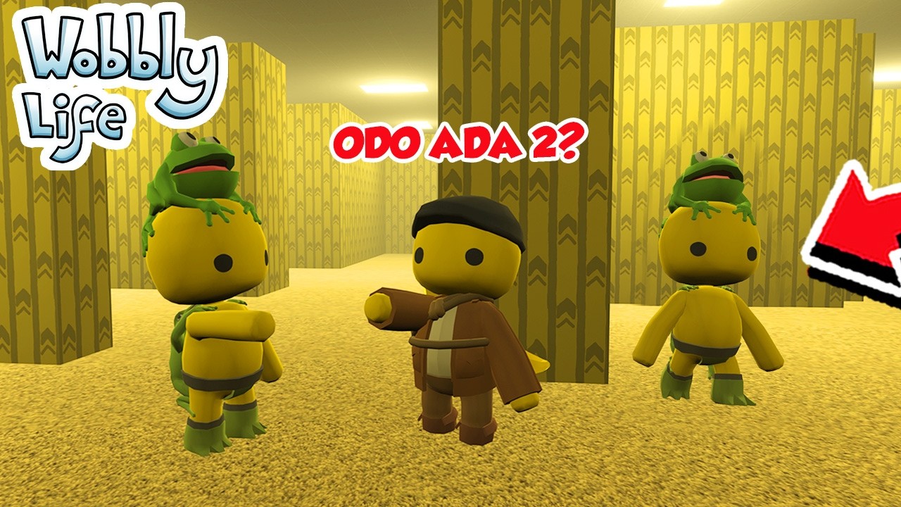 KITA TERJEBAK DI BECKROOM PALING HORROR DI WOBBLY LIFE!!!