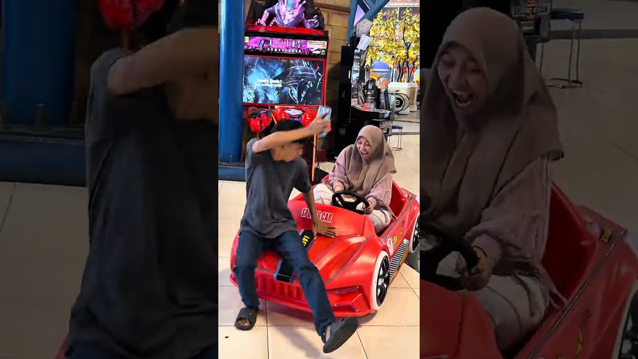 Asoy rusakin ban mobil di mall#shorts #minivlog #bocilwargads #maspreman