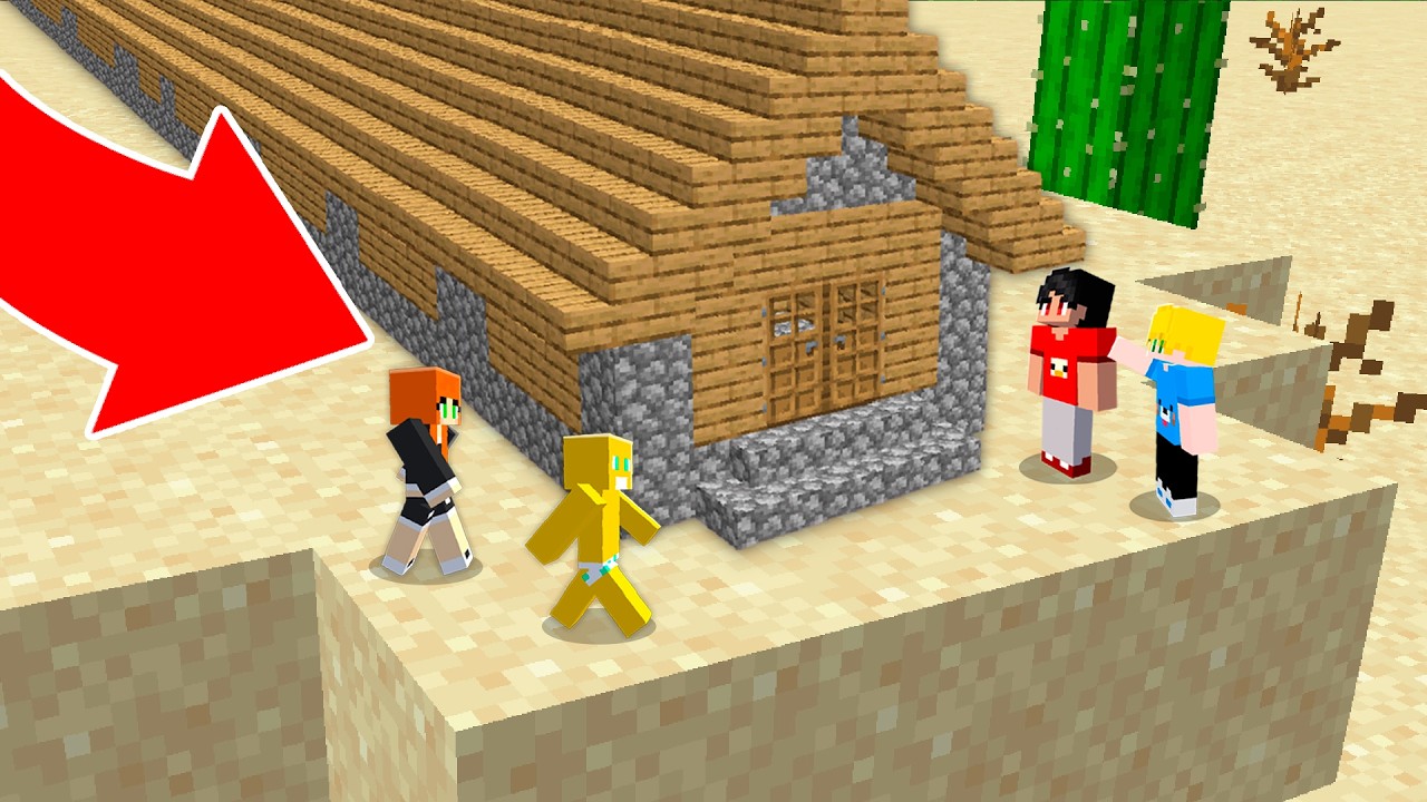 Contruimos a MENOR CASA do MUNDO no minecraft