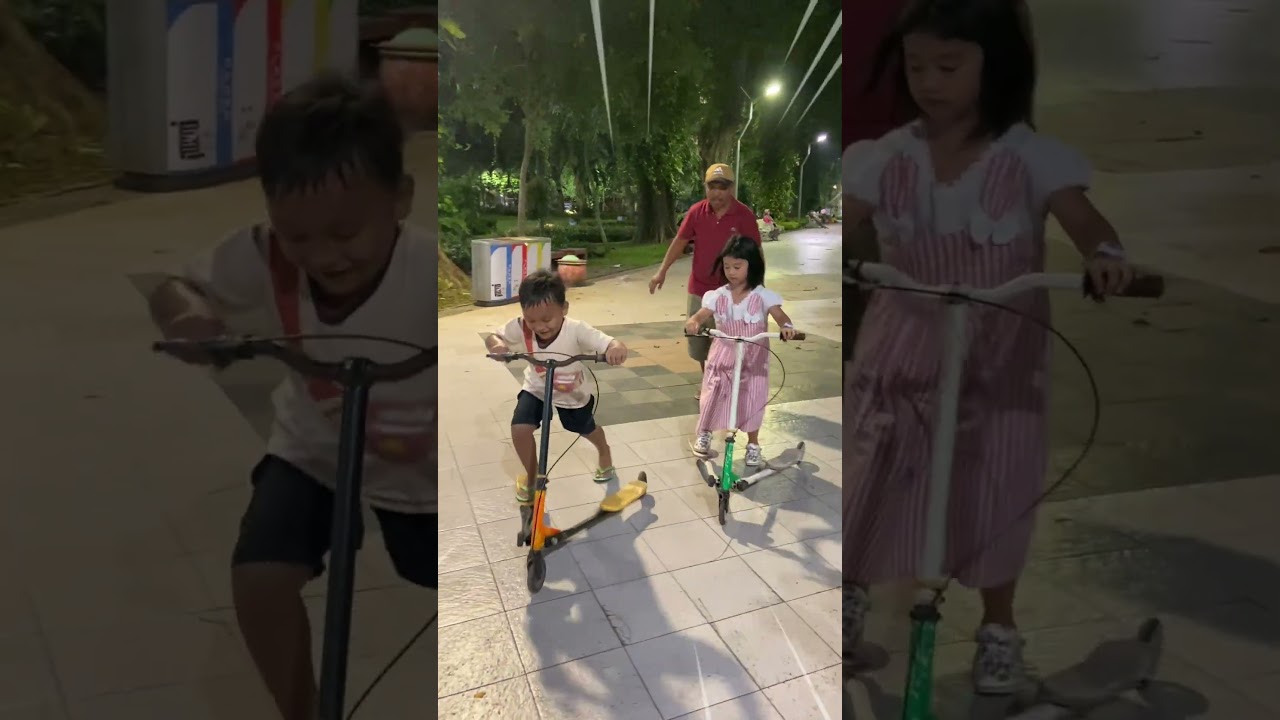 Naik Skuter Tapi Bentuknya Unik Banget ‼️| Nasya Yubi #shorts #trending #viral #youtubeshorts