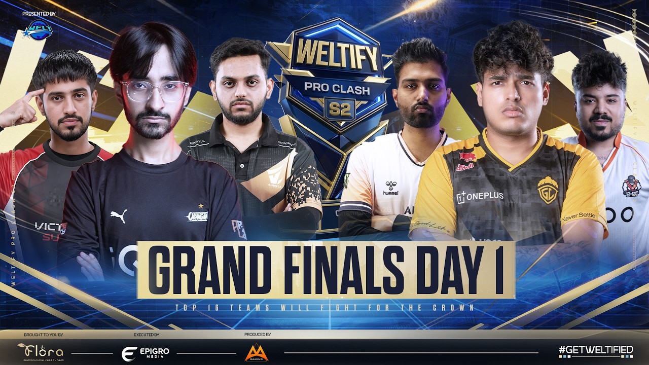 Weltify Pro Clash Season 2 | Grand Finals THE FINAL WAR | #godlike #gdr #rntx #orangutan #8bit