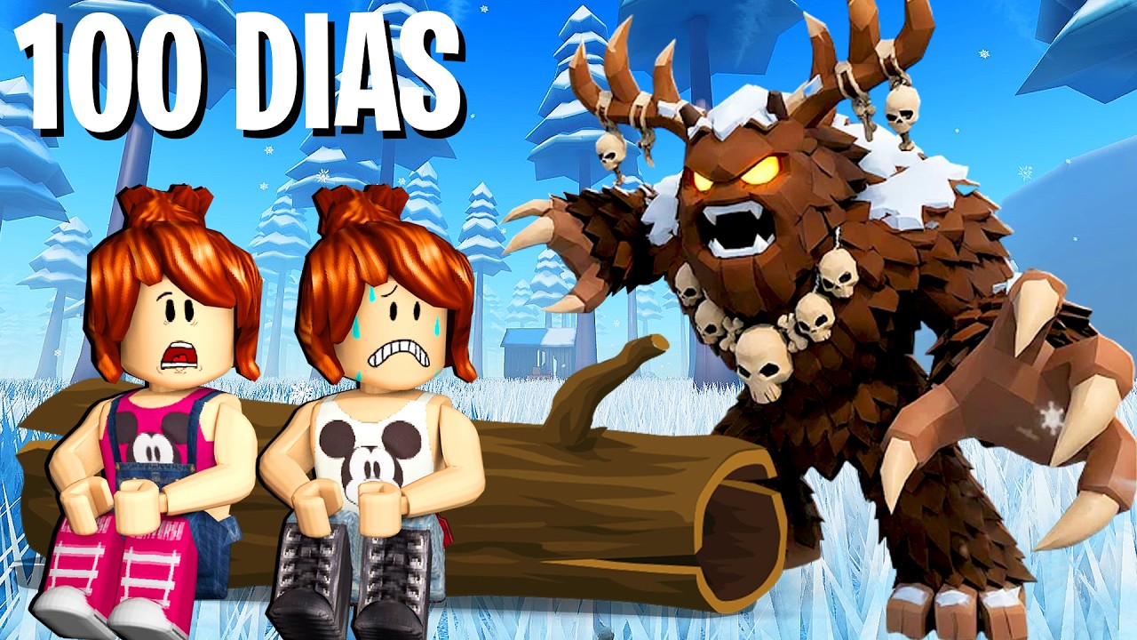 NÃO PODEMOS CONGELAR NESSE JOGO! (Roblox Survive The Cold)