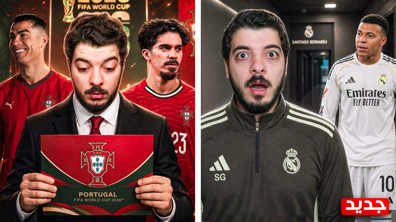 ‏عرض تاريخي ‏لتدريب البرتغال في كأس العالم وصدمة مبابي!😨(مهنة مدرب #12)