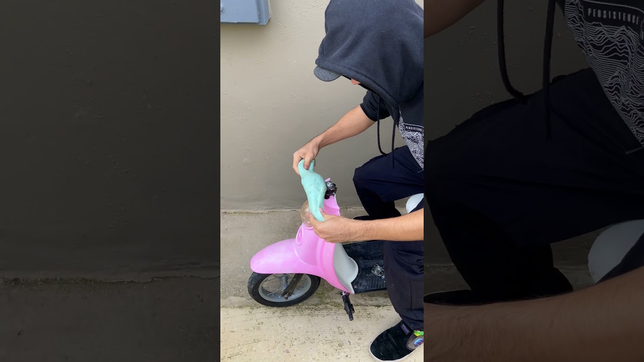 The ultimate slime scooter mod! 🛴🔥 #scooter #diy #shorts