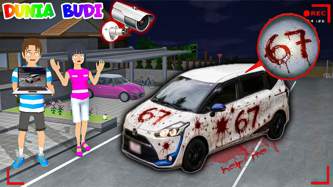 Yuta Mio Panik! CCTV Merekam ANGKA 67 di MOBIL PENCULIK MISTERIUS di Depan Rumah😱
