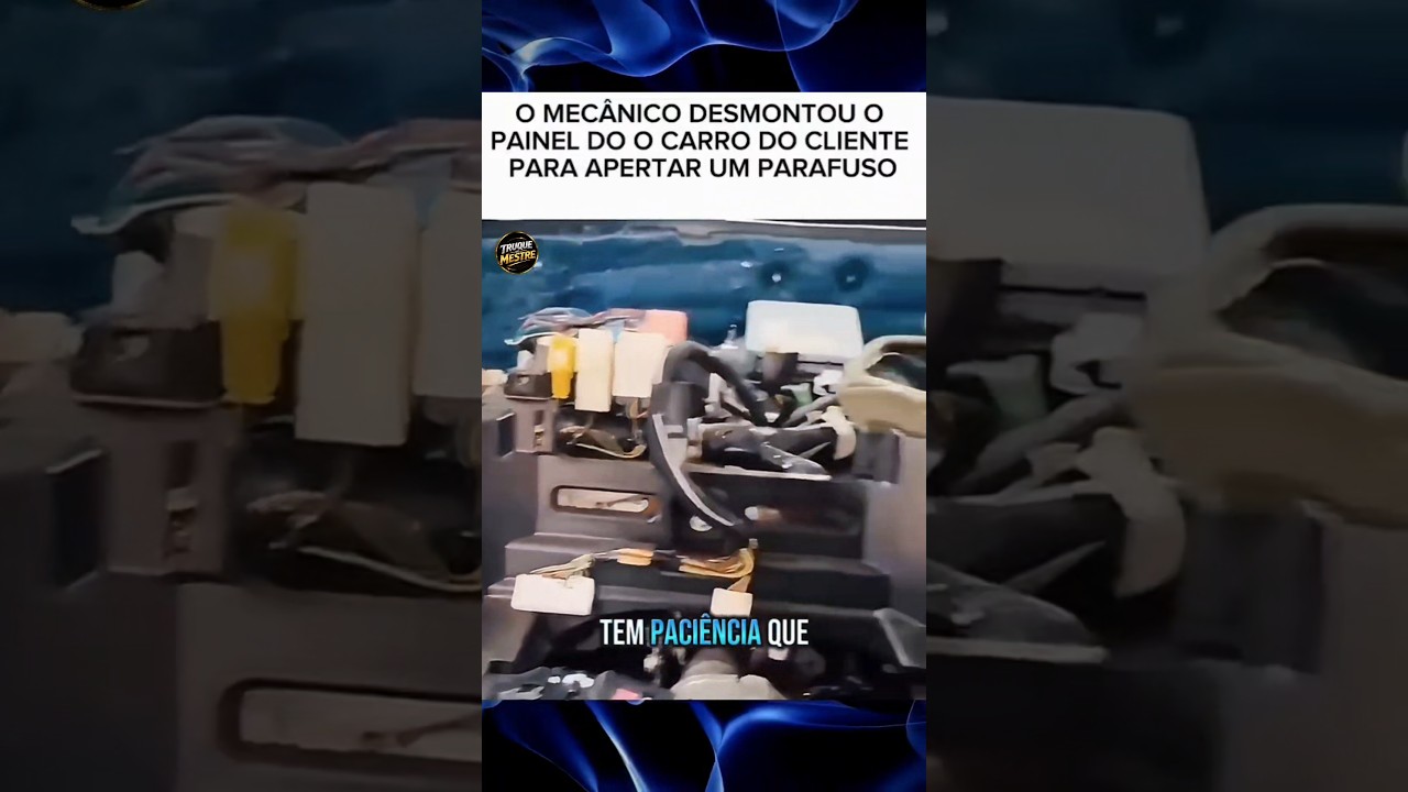 deu ruim pro mecânico