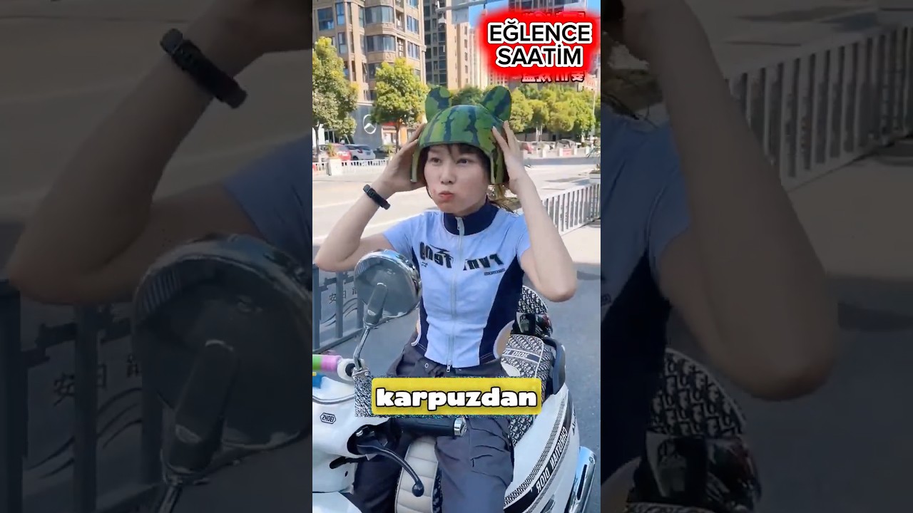 Yeni Trend MOTOR KASKIM 🤪😅 #shorts #keşfet