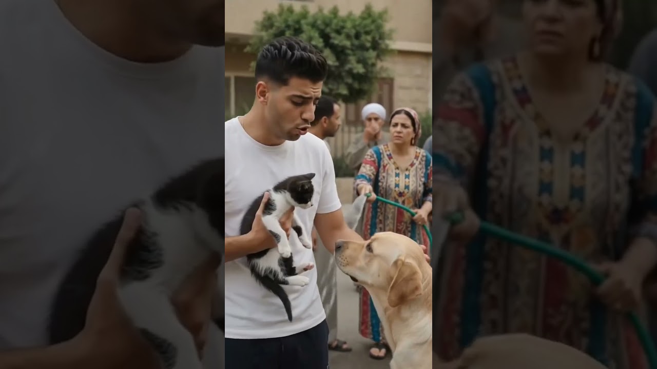 ممدوح اتخانق مع أم عبير بسبب الميه.. والشارع كله اتلم! 😂