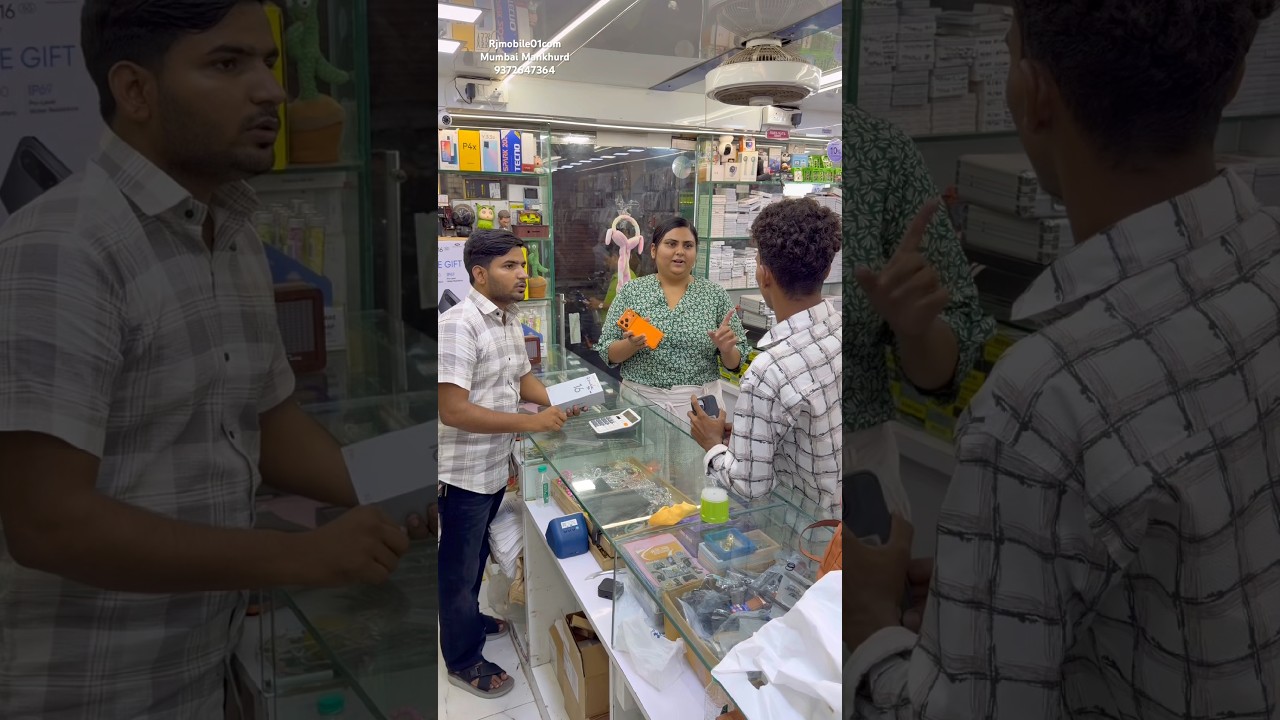 😅New Smart phone📱￼Realme 16 unboxing girl ￼customer review apple17Pro Max only ₹35,000 😂￼ woman ￼