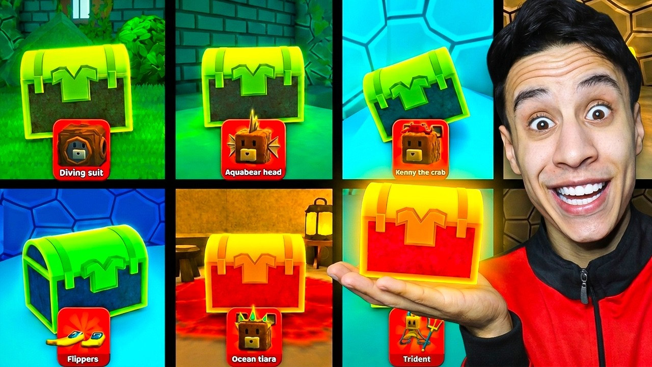 اكتشفت أصعب 12 صندوق سري في Crystalline Lagoon مغامرة الدب الخارق! ...Super Bear Adventure💎