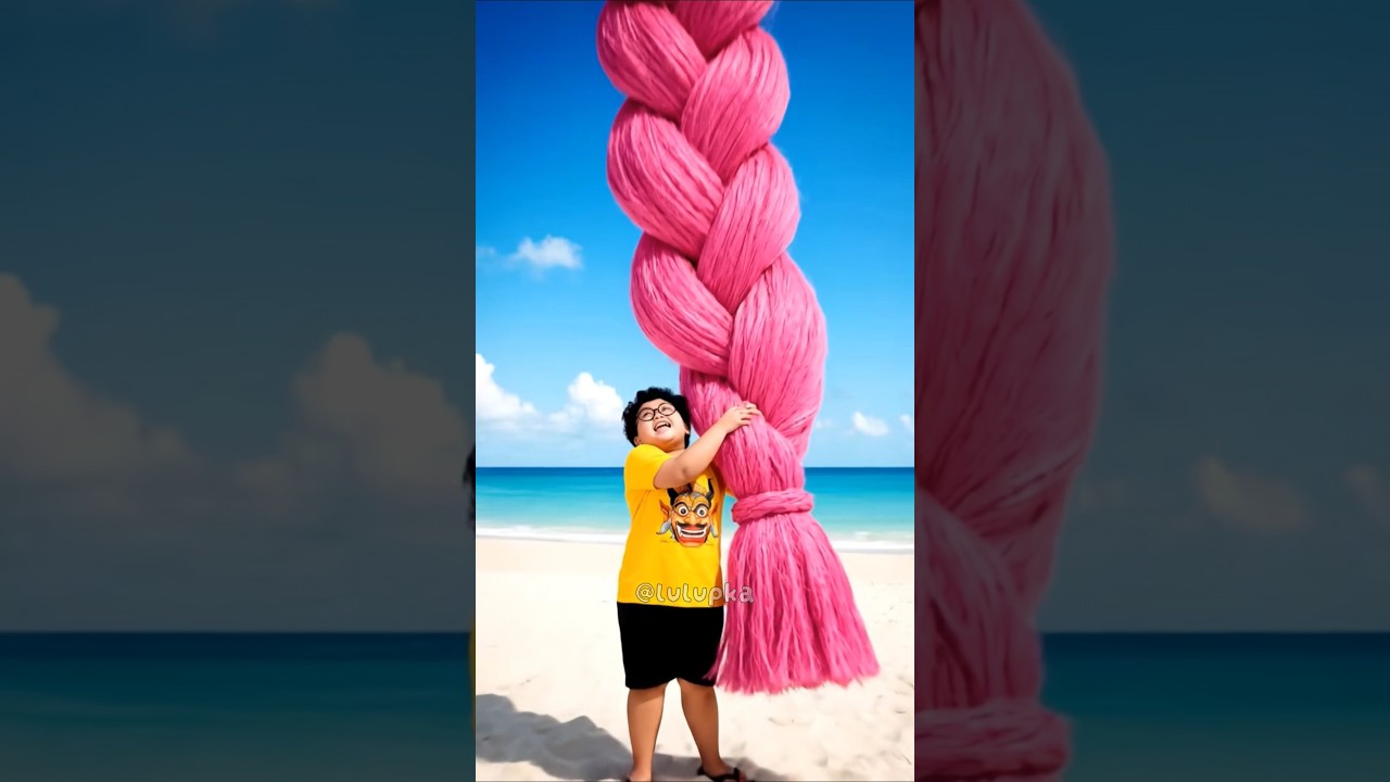 Denis Cari Es Krim Gratis Panjat Rambut Pink‼️#denis #rumi #dontol #trending #viral #lucu #komedi