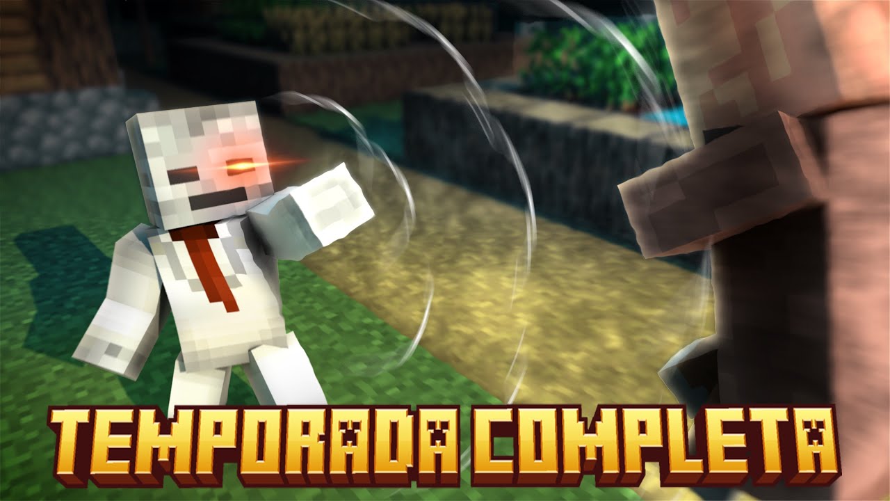 POV: A SAGA DO SQUIZO! | TEMPORADA COMPLETA | MINECRAFT | GROXMC