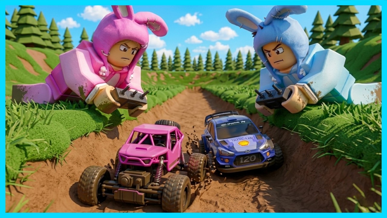 MIPAN & ZUZUZU Balapan Mainan Mobil Remote Control! ROBLOX