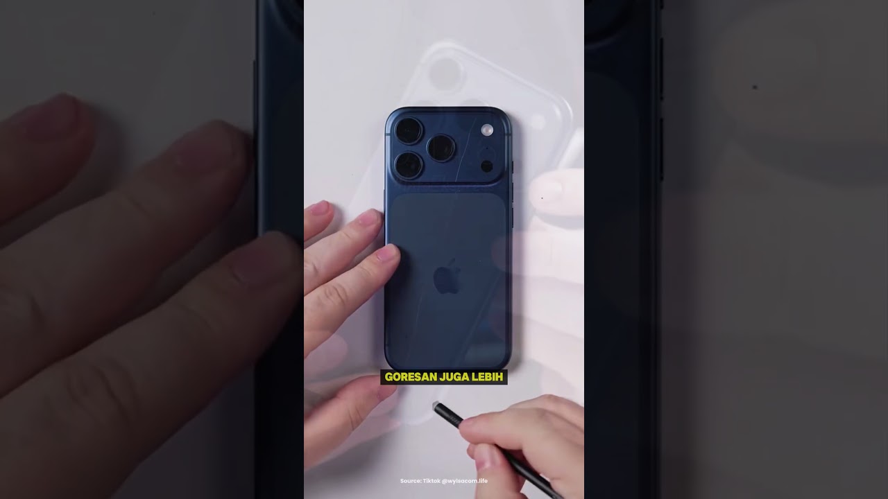 🔩 iPhone 17 Pro Bukan Titanium Lagi!? 😨 Ini Dampaknya ke Daya Tahan 🔥 #teknologi #faktaunik