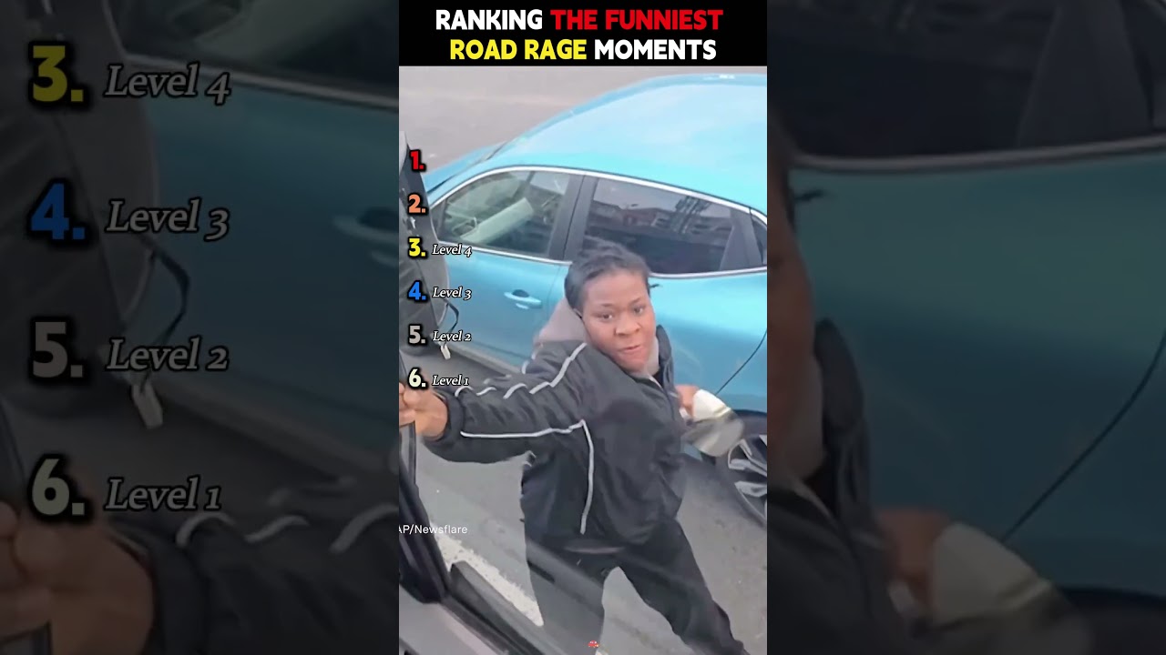Ranking the funniest road rage moments #ranking #funny #foryou #roadrage #fyp #trend