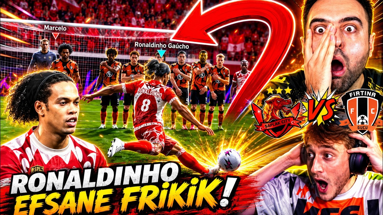 +11 GOL 😱 RONALDİNHO FRİKİK VE BOMBA GOL ! ELPESİCO 26 ÜMİDİ VS EMJAN !