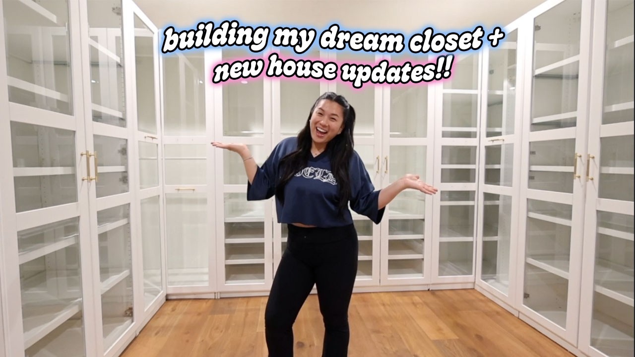 BUILDING MY DREAM CLOSET + New House Changes!! - Published by RemLife