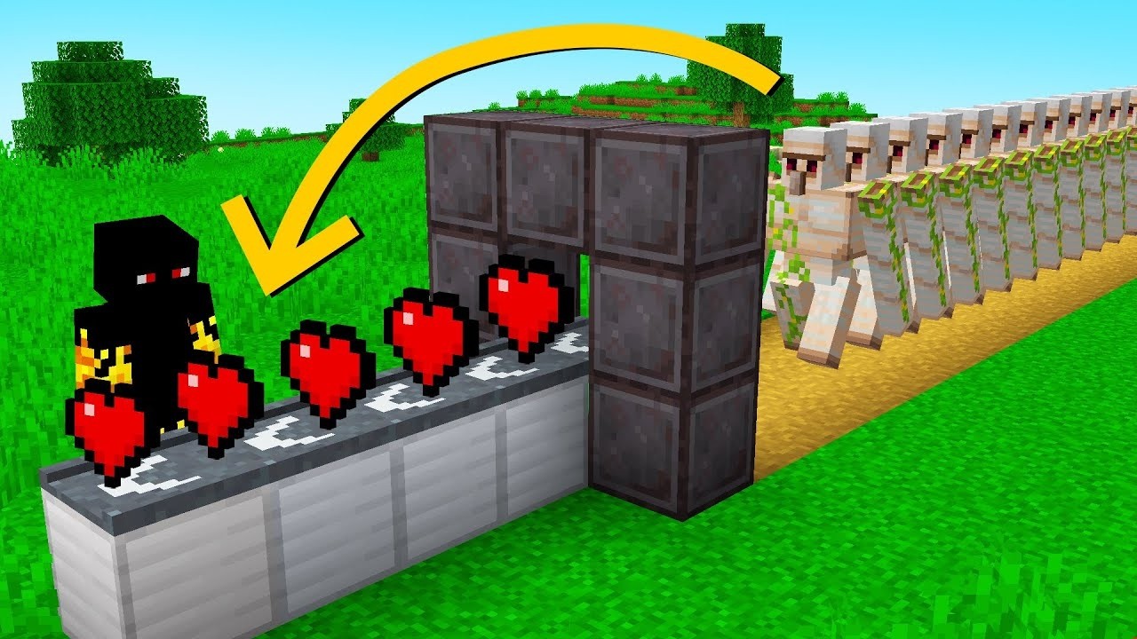 Fiz LOJA de GOLENS no Minecraft