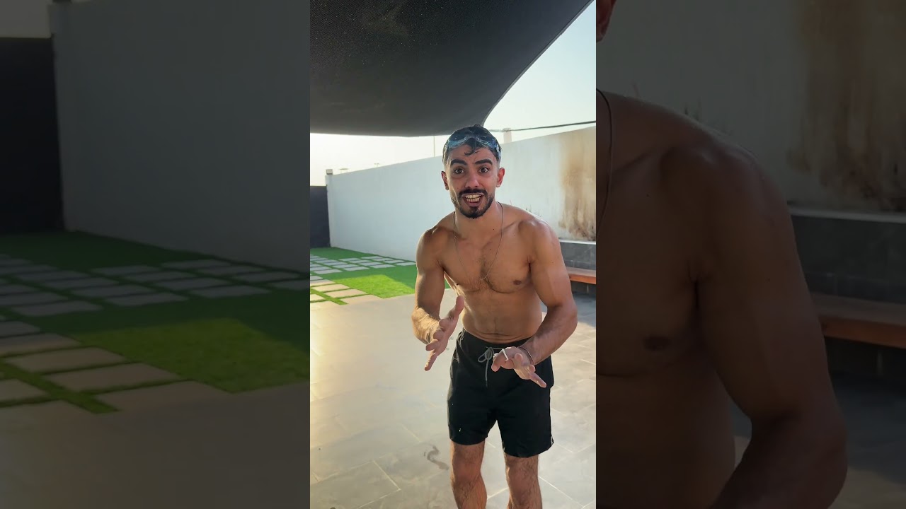 ‏ابني أجى من ألمانيا 😂😂￼