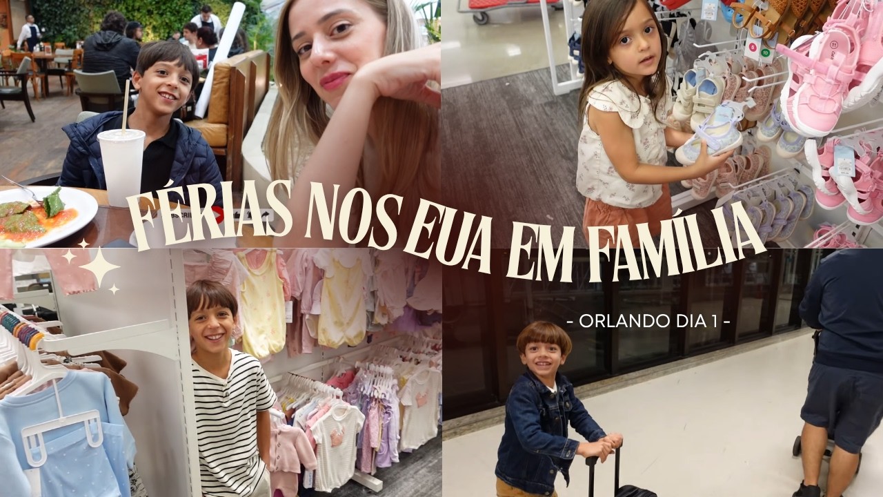 ESTAMOS INDO PARA OS EUA | Vamos passar 17 dias viajando em família!