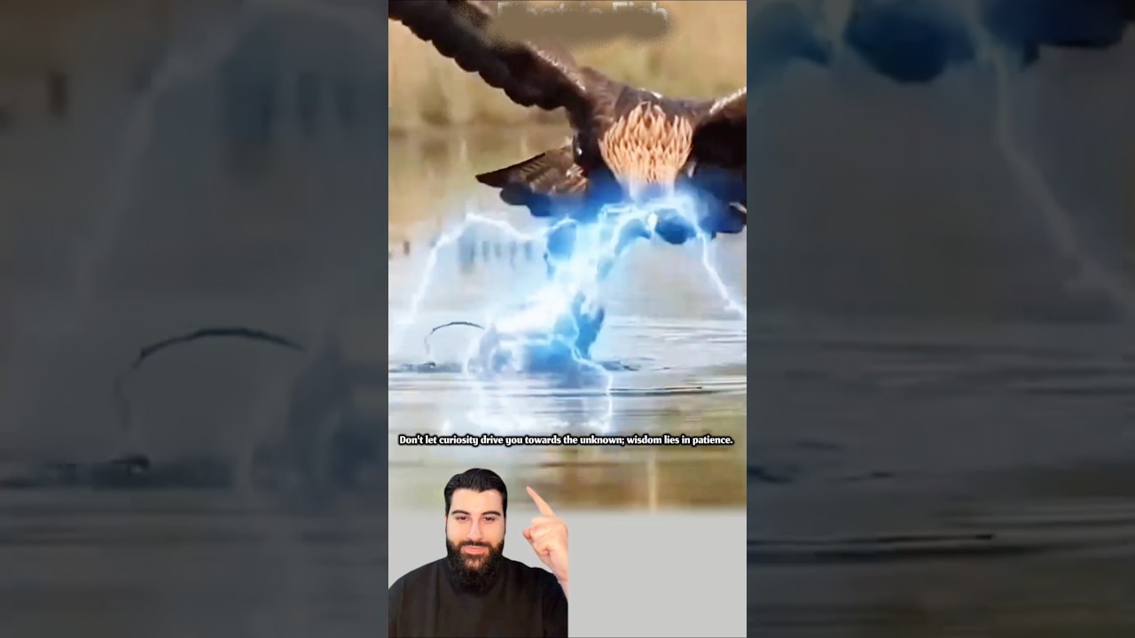 ليس كل ما يثير فضولك يستحق التجربة، فالعقل دليل الأمان #viralvideo #اقنباسات #animals