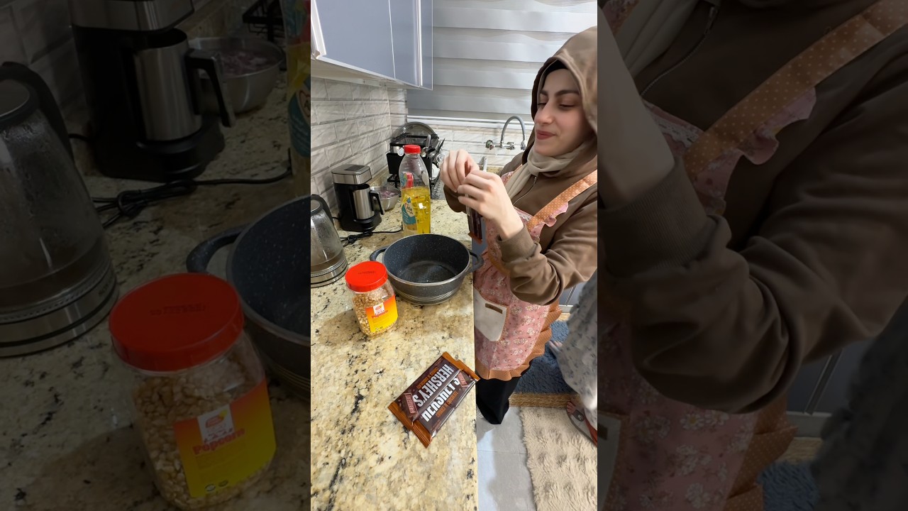 عملت بوشار بالشوكلاااا 😂😂 ام سيف ونانو