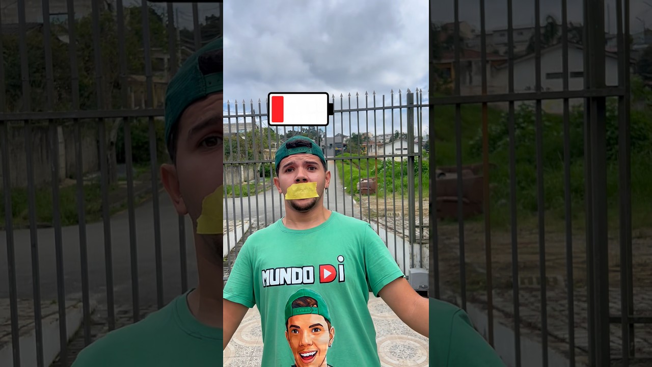 MINHA BATERIA ACABOU! #shortsviral