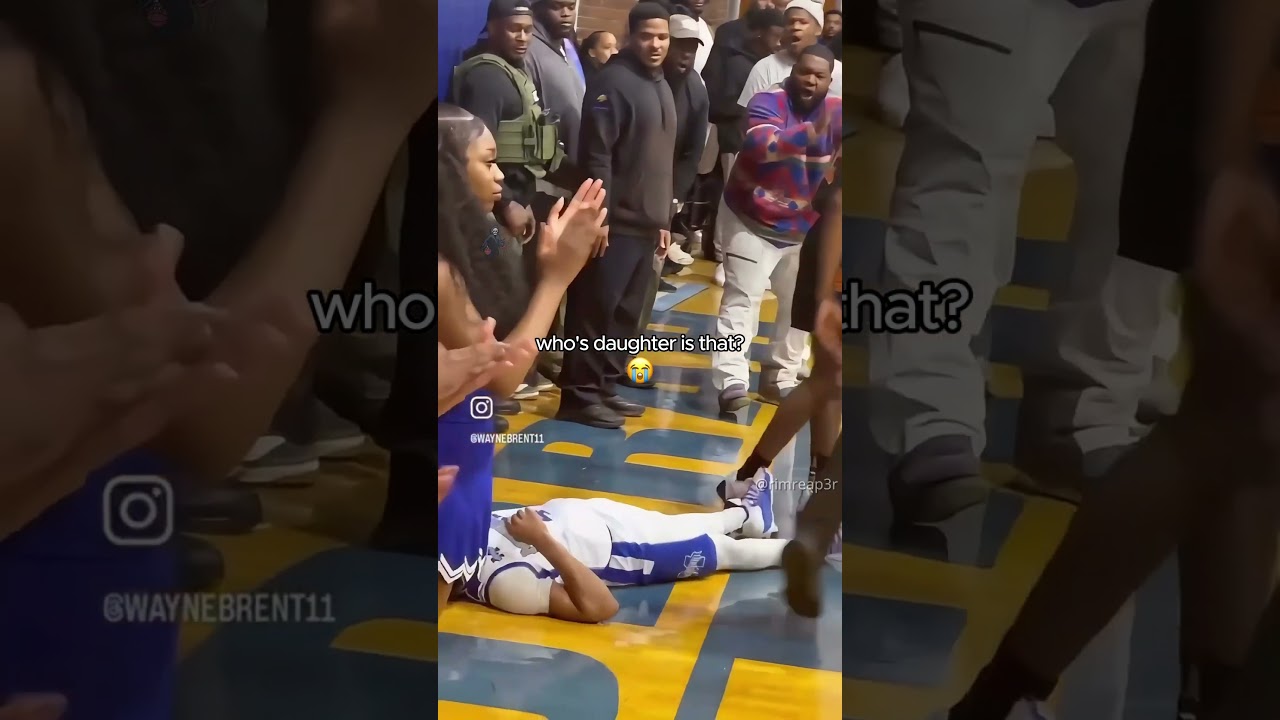 She was really digging in 😭💀 #basketball - Published by Rim Reaper